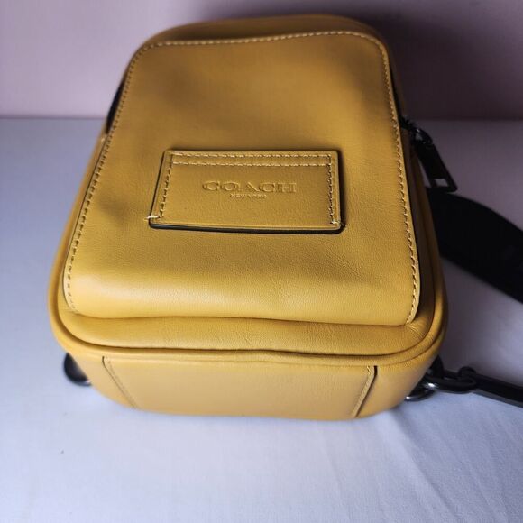 NWT Coach Men's Racer Sling Pack CX071 Honey - Picture 6 of 7
